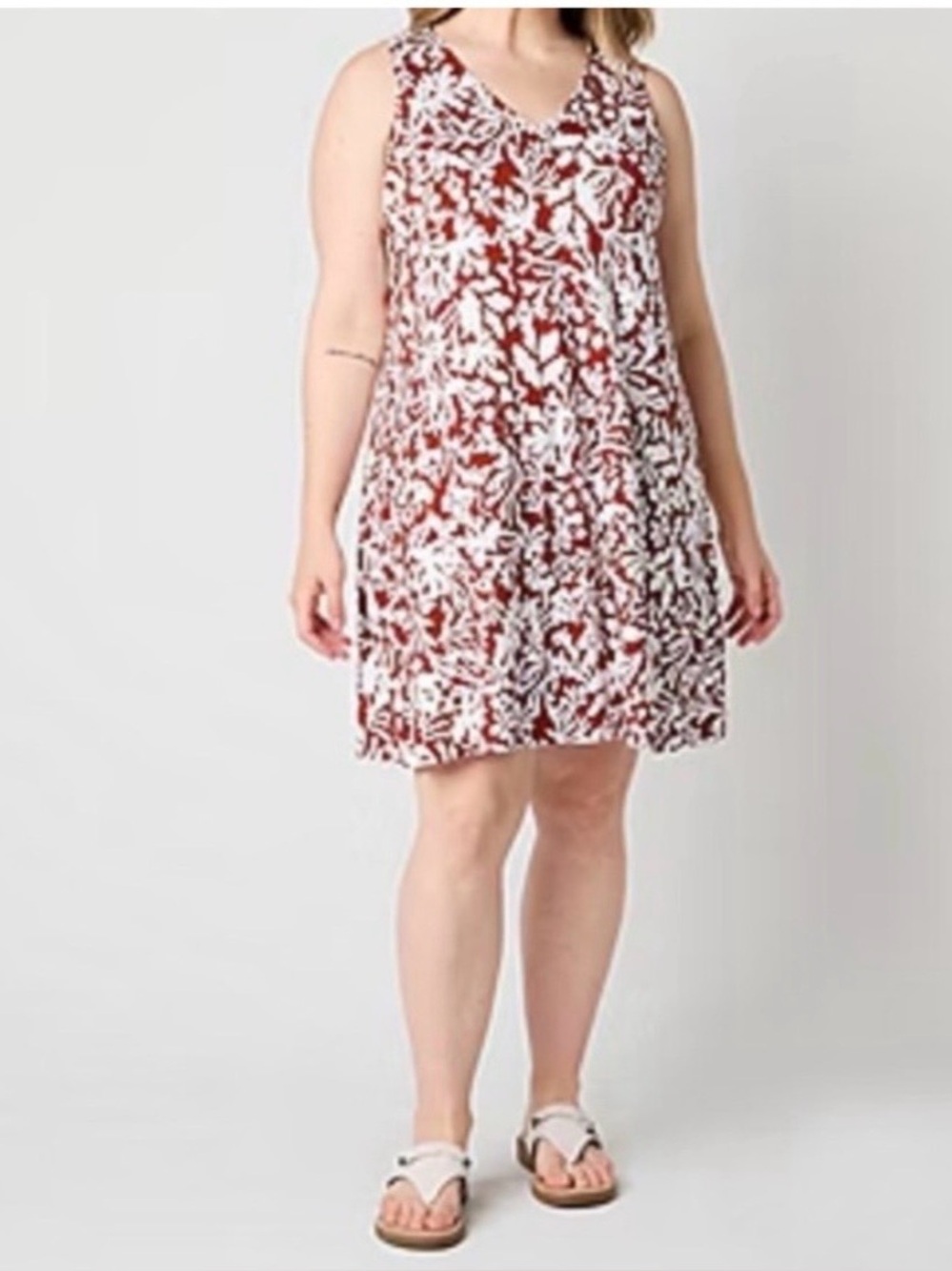 NWT Liz Claiborne Waist Tie Top St Johns Bay Swing Dress Bundle 2X Plus Size - Picture 4 of 11